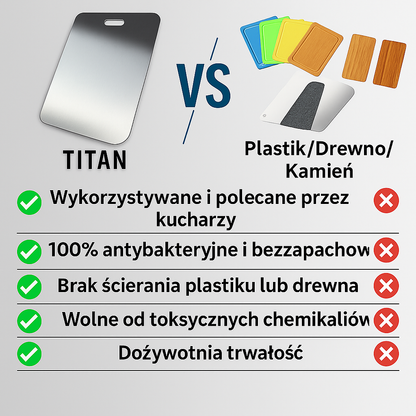 Zanora DESKA DO KROJENIA 100% TYTANU