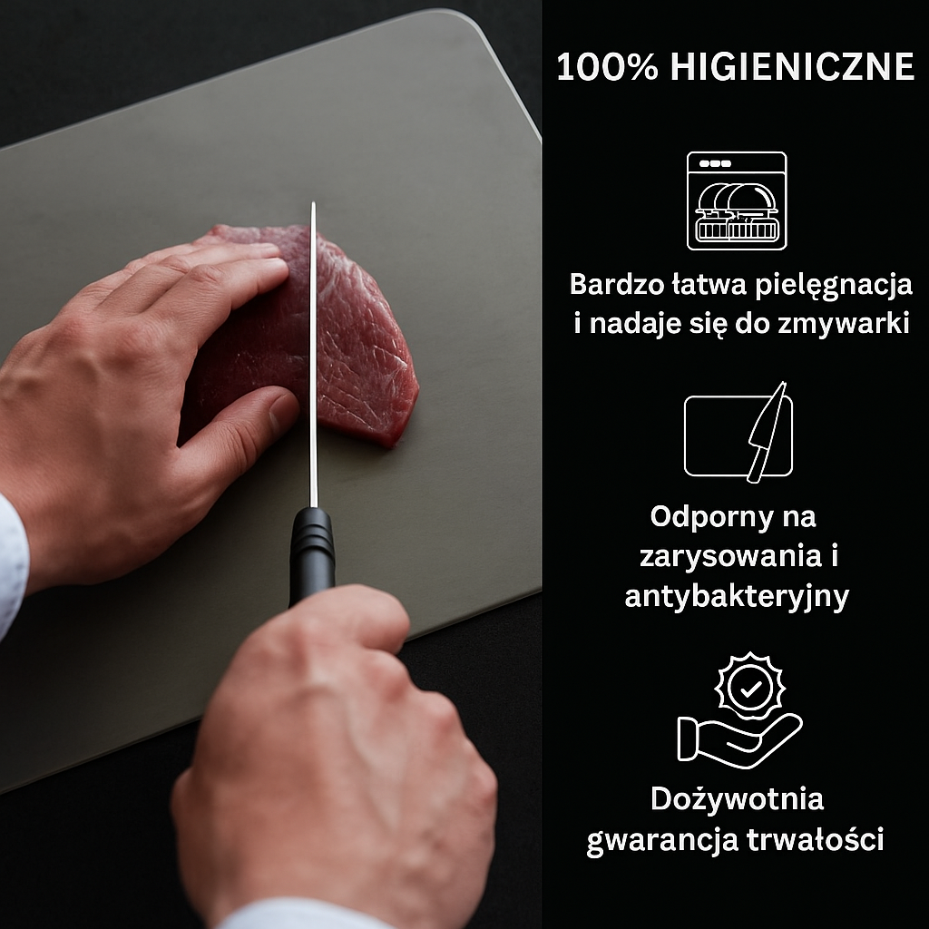 Zanora DESKA DO KROJENIA 100% TYTANU
