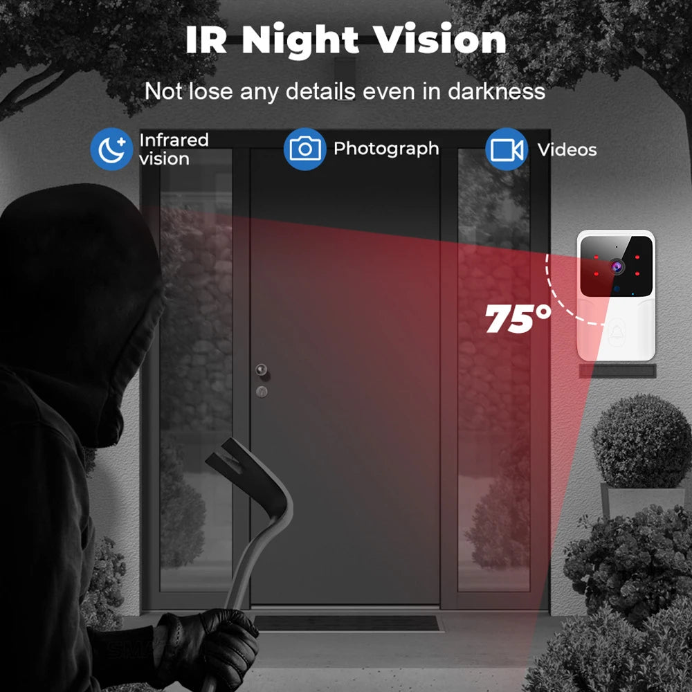 Zanora DomVision™ WiFi Doorbell